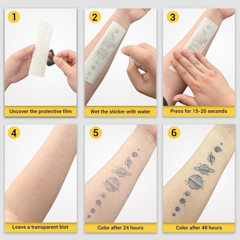 Product Introduction of Hình Xăm Dán Hình Xăm Nhện, Thời Trang Và Không Thấm Nước, Hình Xăm Tạm Thời Hoạt Hình, Thích Hợp Cho Trẻ Em Và Người Lớn, Cánh Tay Và Cơ Thể Tự Làm, 1 Chiếc 15
