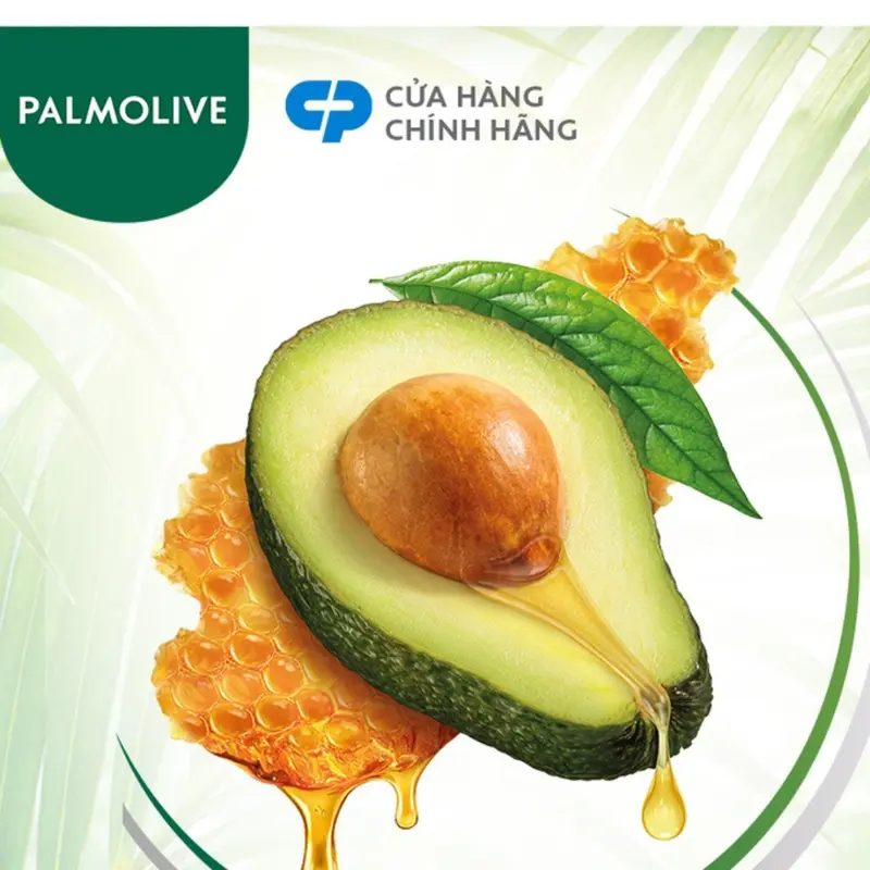 Dầu Gội Kèm Xả Palmolive Dài Mượt Chắc Khỏe 600ml 2