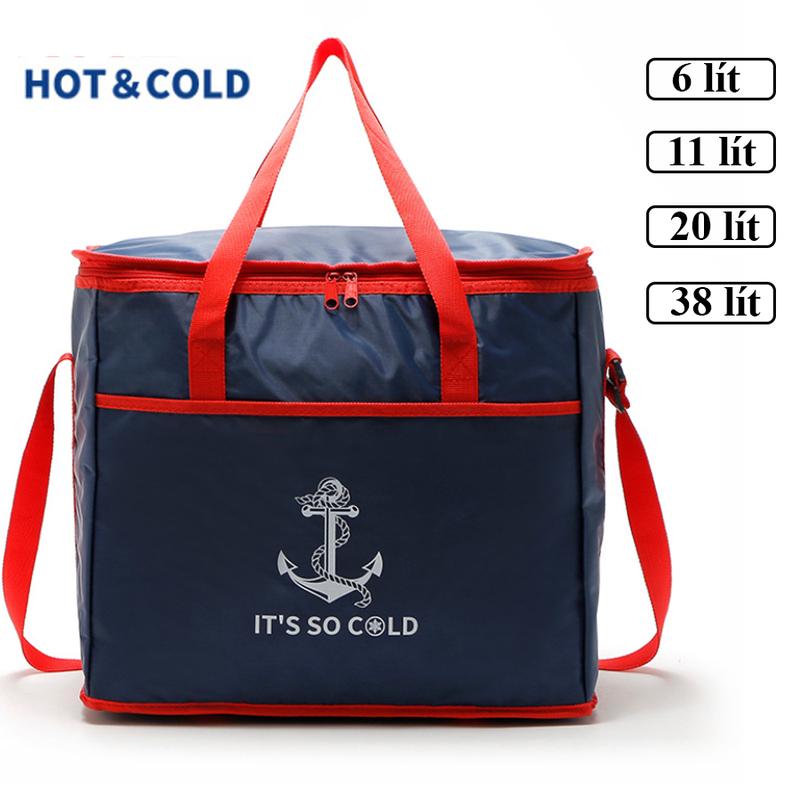 Túi giữ nhiệt giao hàng cho shipper đựng thực phẩm nhỏ lớn nhiều dung tích TXD Bag