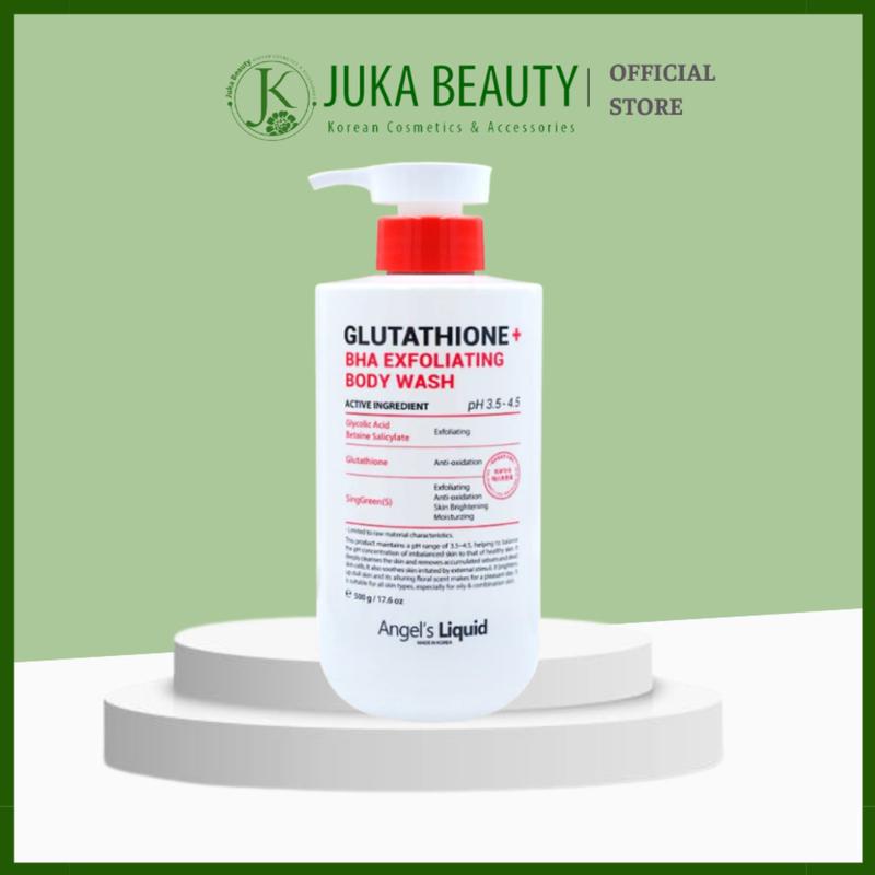 Sữa tắm Angel's Liquid Glutathione BHA Exfoliating Body Wash 500g