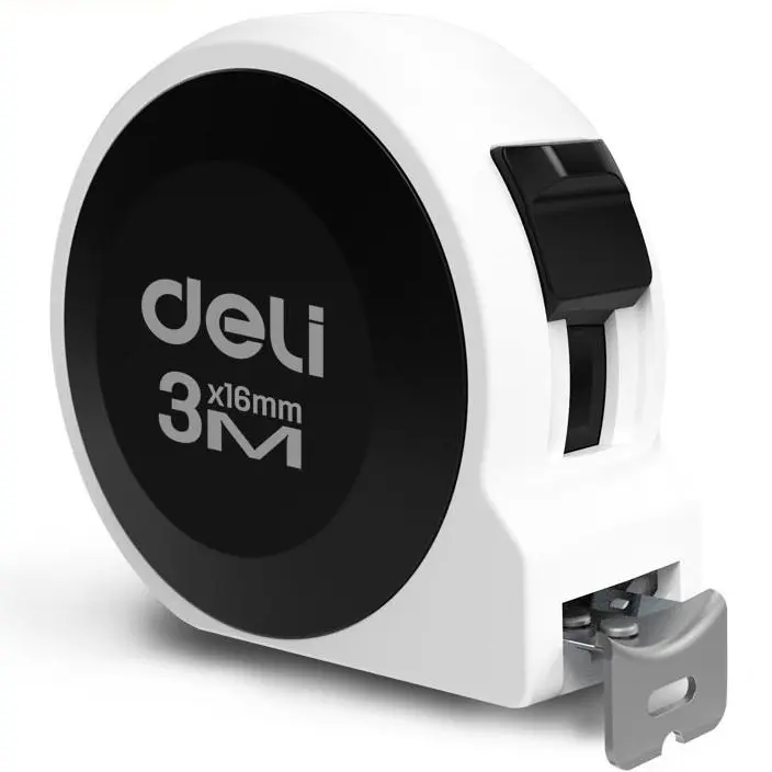 Deli Tape Measure/ Meteran Panjang 3-5M ABS Akurat Kunci Manua
