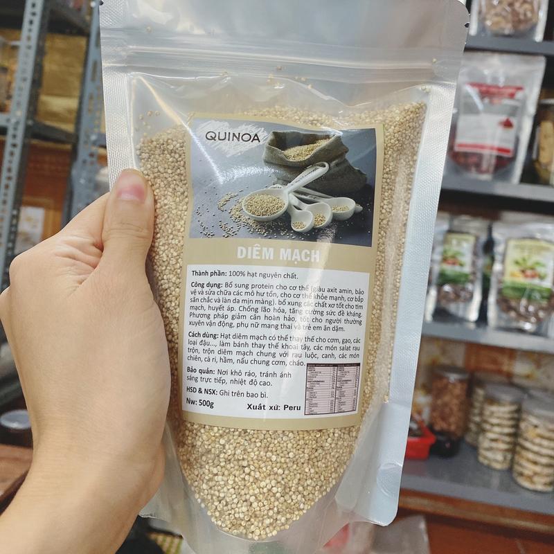 Hạt diêm mạch (Quinoa) 500g túi 2