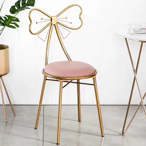 [FREE SHIP] Ghế nơ cao cấp  NEBULA GN01 đệm ngồi êm ái, thiết kế khung sắt chắc chắn, phủ sơn tĩnh điện chống hoen gỉ, dùng làm ghế ngồi bàn trang điểm, bàn làm nail.