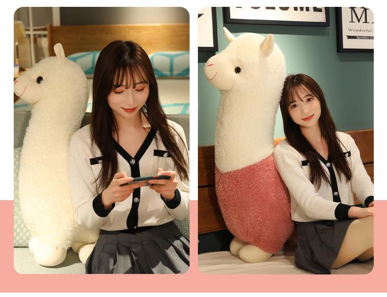 Product Introduction of Cute new alpaca plush toy doll, creative internet celebrity, popular divine beast doll, new cloth doll 13