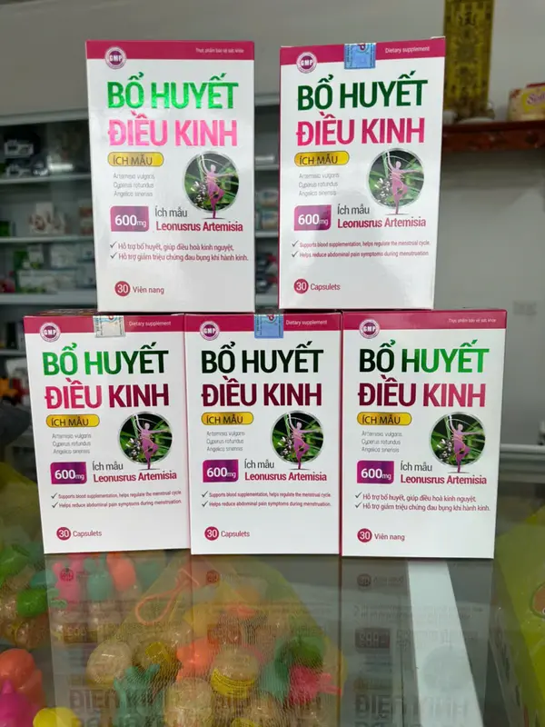 [Chính hãng] Bổ huyết Điều kinh _ Hỗ trợ điều kinh, giảm đau bụng kinh, lưu thông tuần hoàn _ Giảm tình trạng da xanh xao, khí sắc kém 1