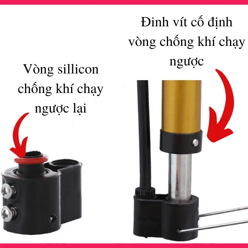 Ống Bơm Mini Kèm Kim Bơm Bóng Đá, Bóng Chuyền, Xe Đạp Nhỏ Gọn 2