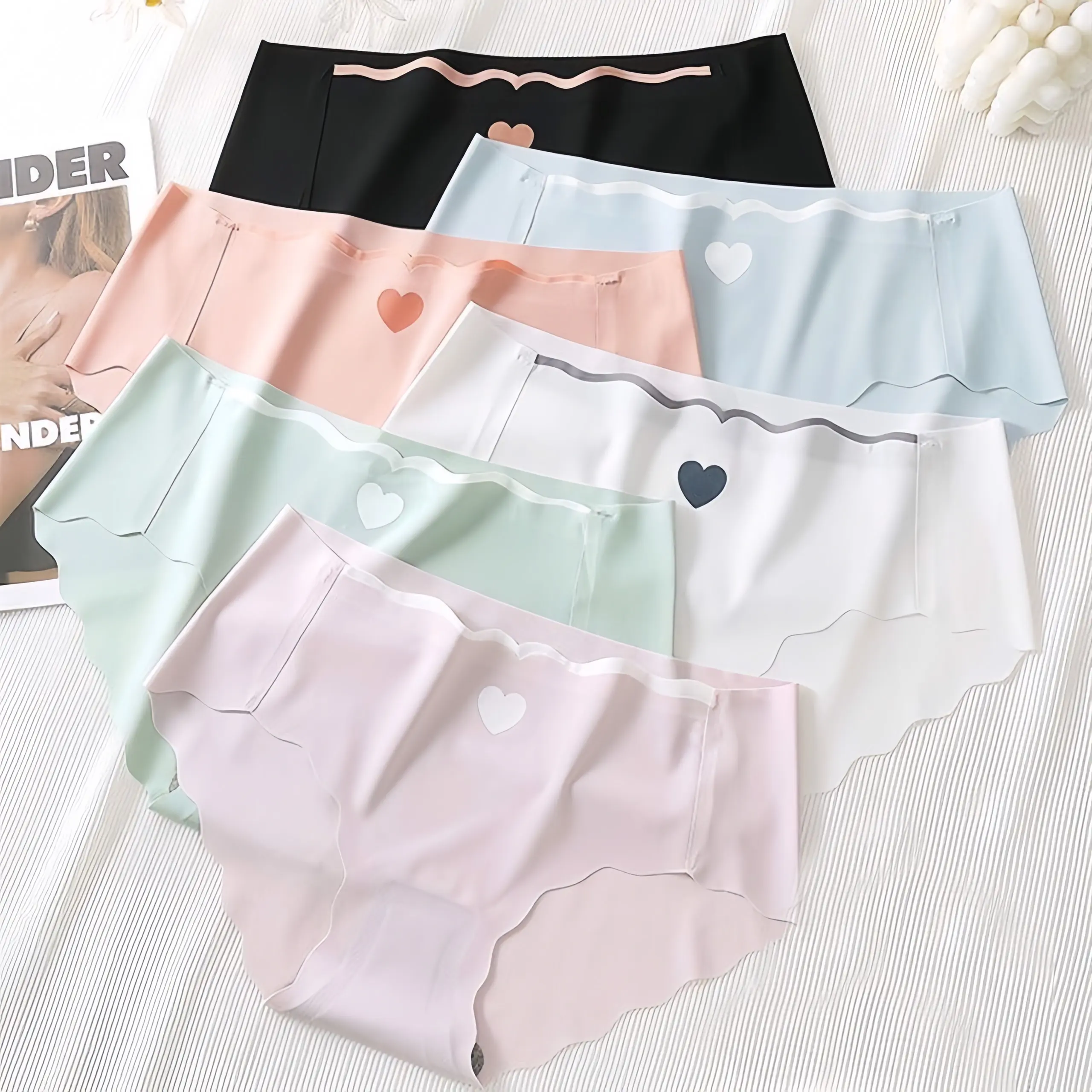 Sét 5(Set 10) Quần Lót Nữ Đúc Su C46 (Mix 5-6 Màu Không Chọn Màu) - THỦY BIKINI Women