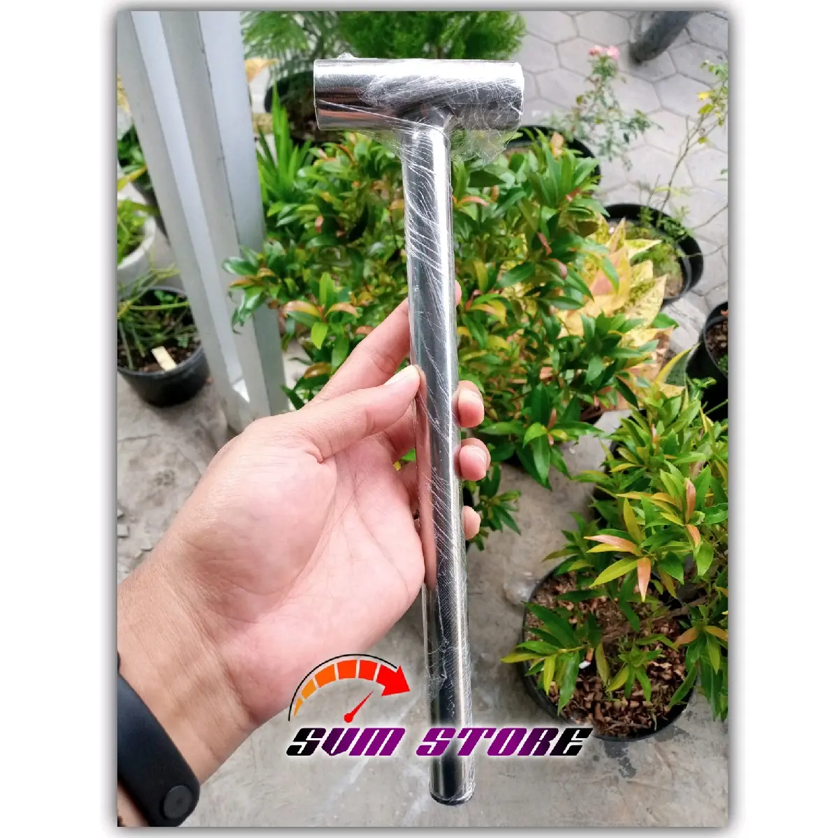 Palu Stainless Pemecah Es Batu , Palu Stainlis Batu Es Multifungsi