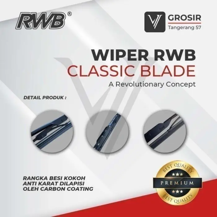 WIPER COLT DIESEL PS100 PS120 Classic Blade RWB 2 PCS 1