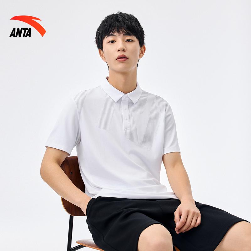  Áo Polo Thể Thao Running Nam Cross-training Dòng Thời Trang Thể Thao Cao Cấp Thoáng Khí ,Menswear Có Cổ Thấm Hút Mồ Hôi Bảo Hành Chính Hãng Anta Sport 