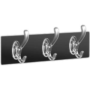 Cangkuk Tanpa Gerudi, Berkuasa, Pelbagai Fungsi, untuk Pakaian dan Topi, Cangkuk Pelekat, Sesuai untuk Dapur, Bilik Tidur dan Bilik Mandi, Cangkuk Besar, Galas Beban Kuat Supplies pegboard  ikea