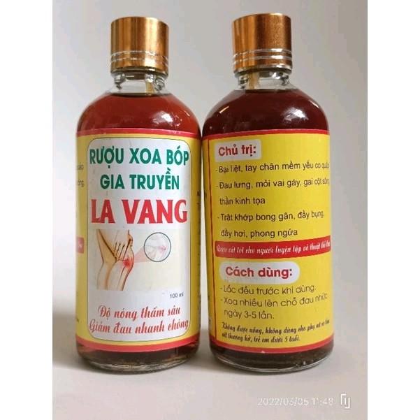 Dầu Xoa Bóp Xương Khớp gia truyền La Vang 100 ml