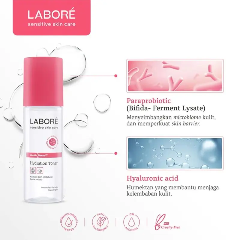 Labore Sensitive Skin Care GentleBiome Hydration Toner 100 ml 2