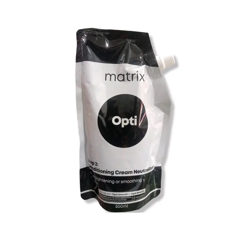 MATRIX OPTI STRAIGHT 500 ml optistraight obat smoothing rambut Step 1 / Step 2 - Tiap Varian Terpisah Meluruskan 5