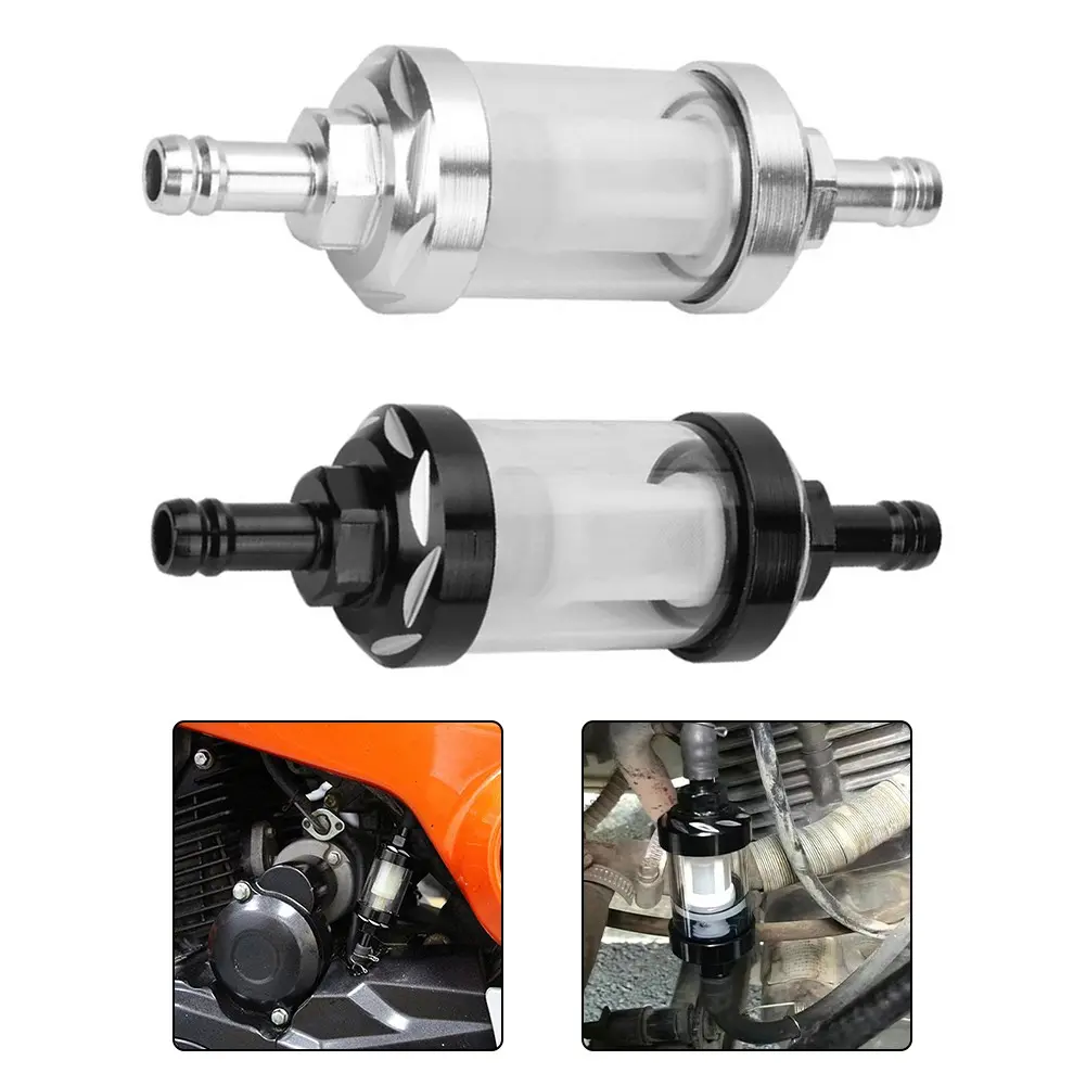 【APHE】 Aluminum Alloy Glass Motorcycle Oil Filter Motorcycle modification accessories