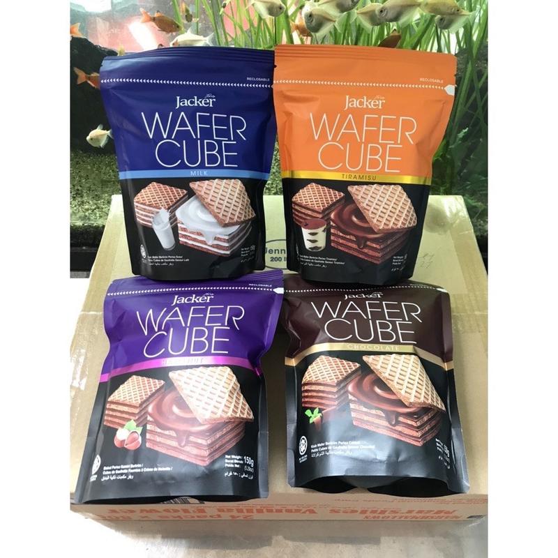 Bánh xốp kem Jacker ăn vặt nhiều vị gói 150g An Gia Sweets Snack 6