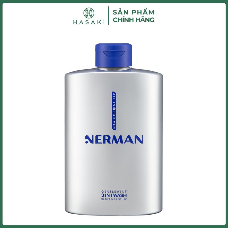 Sữa Tắm Gội Nerman Hương Nước Hoa Cao Cấp 350ml (Mới) | HASAKI BEAUTY Dưỡng Thể Làm Đẹp Da