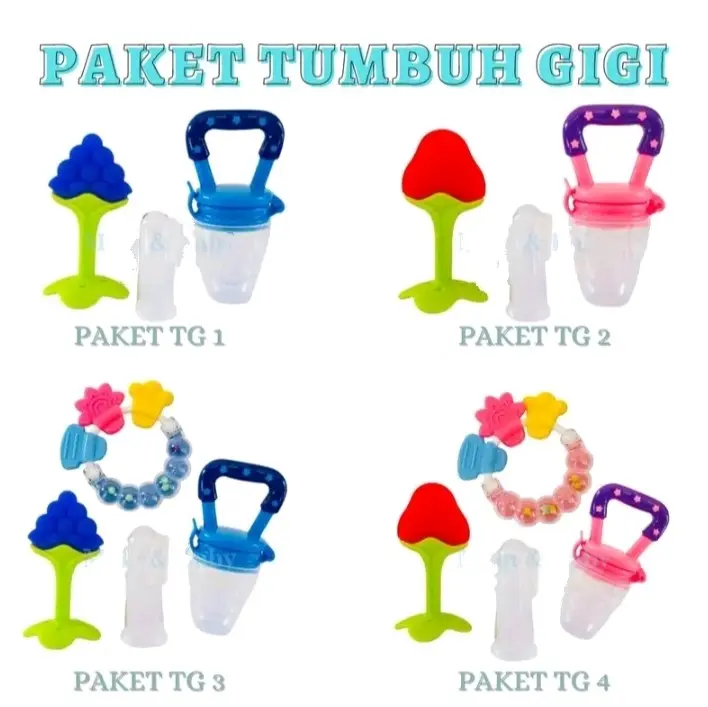 Paket Tumbuh Gigi Bayi/Paket persiapan tumbuh gigi bayi