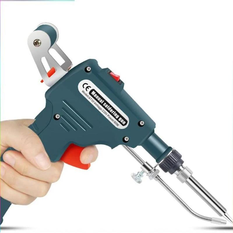 Mỏ Hàn Tự Động Đẩy Thiếc Hàn Tiện Lợi Thao Tác Dễ Dàng Tiết Kiệm Thời Gian TẶNG KÈM CUỘN THIẾC