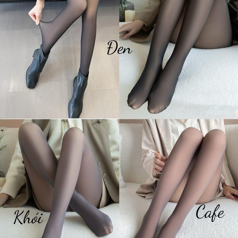  Quần Tất 3D Trơn Định Hình Chân và Che Khuyết Điểm  Hàng Nhật Full Box  - Nữ - Women quần  tất Cạp Cao 