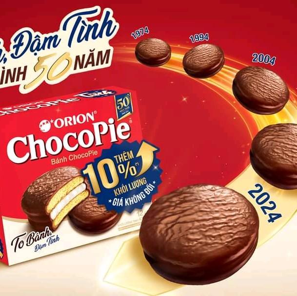 Bánh Orion Chocopie hộp 12 cái đủ vị