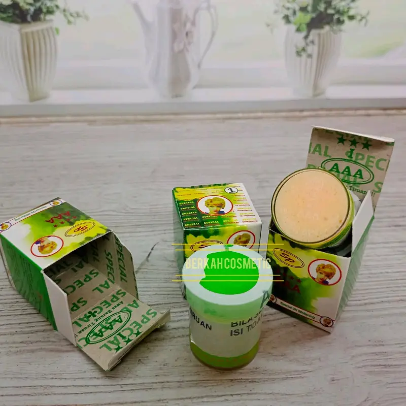 3 pcs Sp Raja AAA Segel Ori Untuk 2in1 Hidrasi Kulit Kering Mencerahkan Wajah Facial Pencerah 0