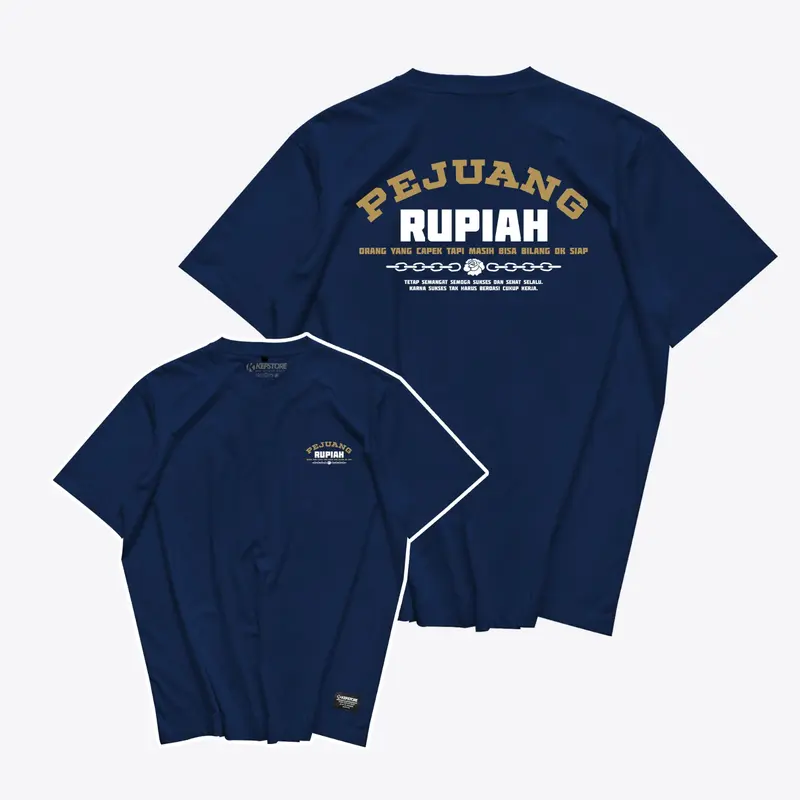 Kepswell - Kaos Pejuang Rupiah - Combed 24S - Kaos viral - Unisex 2