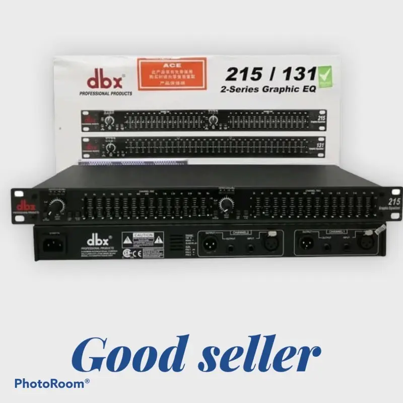 HARGA SPESIAL EQ DBX 215 GRAFIK DUAL CHANNEL 15 BAND JAMIN BARU Led Equalizer Amplifier