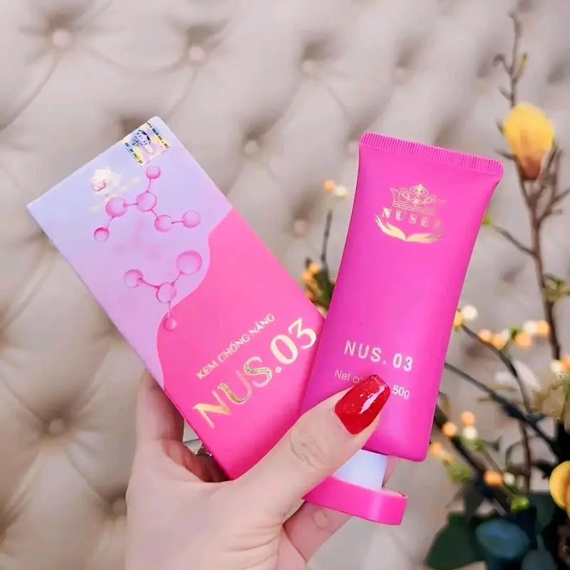 kem chống nắng phân cực 50g  của mộc mĩ nhân nusee 1