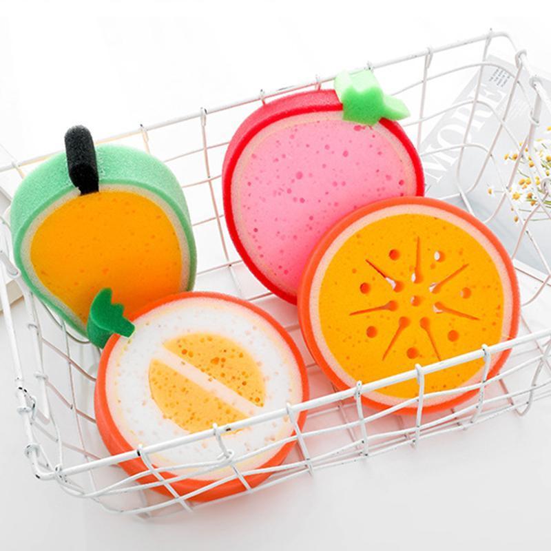 Sponge Note Kitchen supplies fruit thickened sponge wipe multifunctional - TikTok ...