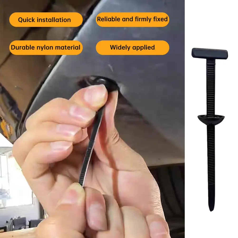 Versatile Nylon Buckle Self-Locking Cable Tie Retainer for Various ...