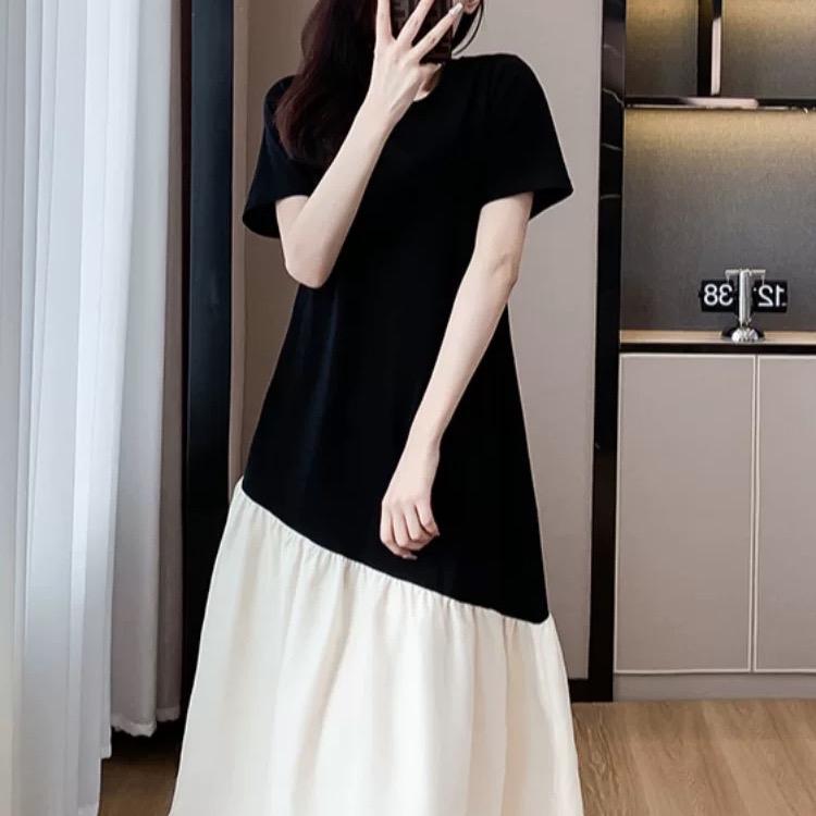 Đầm Bigsize Đầm Bầu Đầm Cho Con Bú Đuôi Cá Nhiều Màu- Váy Suông, Đầm Suông Sau Sinh Cho Con Ti TK07 2