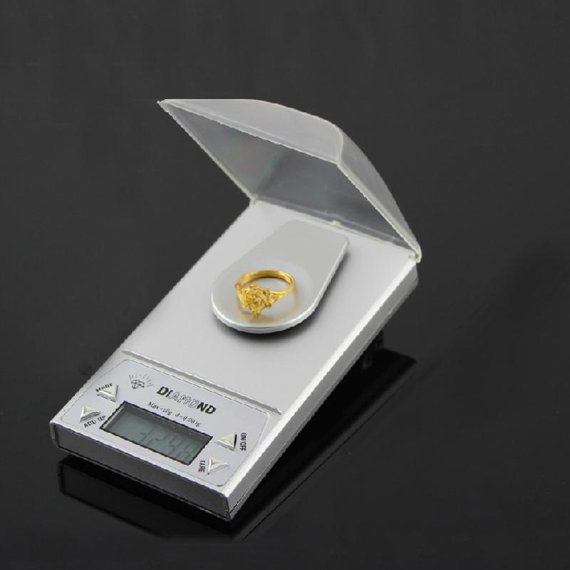 10g/0.001g Milligram Precision Digital Jewelry Diamond Scale Weight Balance Gram 2