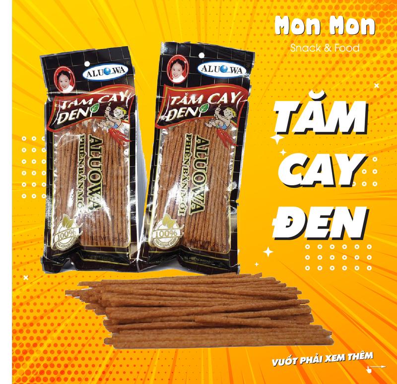 COMBO 10 GÓI TĂM CAY DEN - MonMon Food