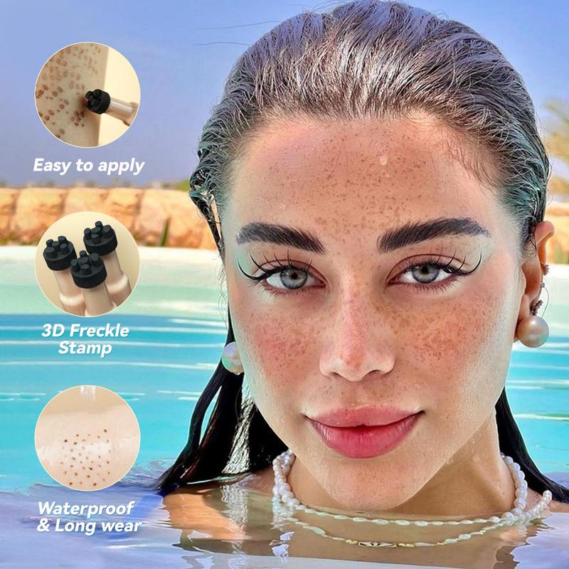 Product Introduction of Natural Simulation Freckle Pen, 1 Count Waterproof Long Lasting Freckle Pen, Quick Drying Freckle Pen, Makeup Tool for Women, Christmas Gift 15