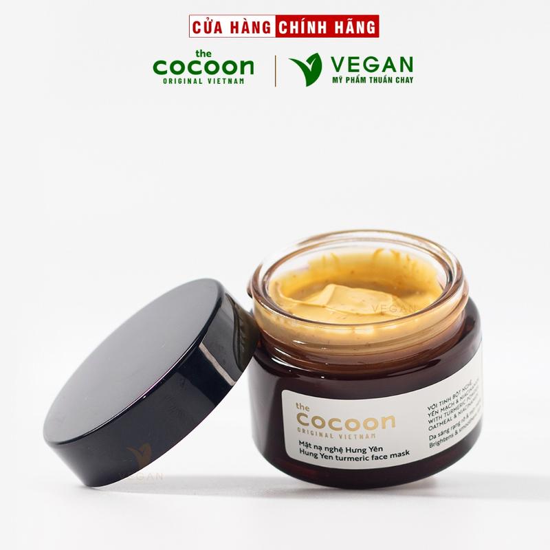 Mặt nạ nghệ Cocoon Hưng Yên 30ml - Giảm thâm mụn cải thiện bề mặt da và dưỡng sáng làn da - Skincare Cosmetics