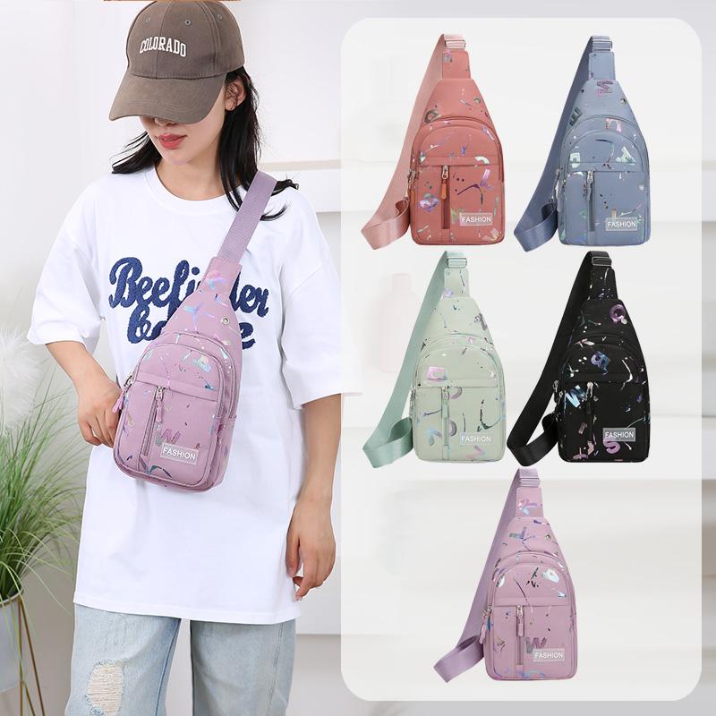 Small Chest Bag For Women 2026.Chest Bag Women's Fashionable One-Shoulder Crossbody Bag Fashion ...