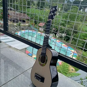 ukulele senar 4 WARNA NATURAL,Kencrung, gitar mini Kayu