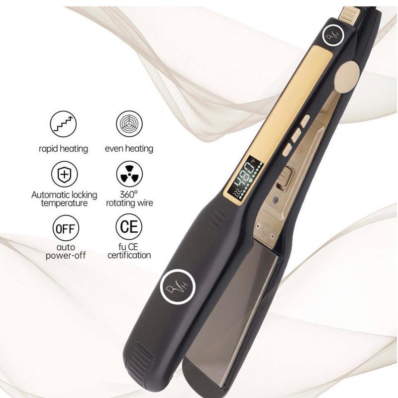 DVH Salon Professional Hair Straighteners with LCD Display Quick Quick Safe Quick Safe Safe Manufacturer Warrenty International Warranty Multifunction Quick 3