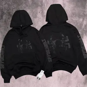 Hoodie Spyder ERORIZER High Quality Cotton Flece 330gsm Katun