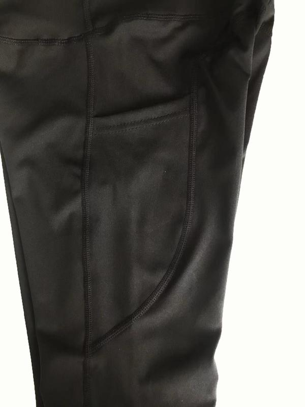 Women's 3pcs Solid High Waist Pocket Sports Leggings, Sporty High Stretch Seamless Skinny Pants for Yoga Gym Workout, Ladies Sportswear Bottoms for All Seasons 7