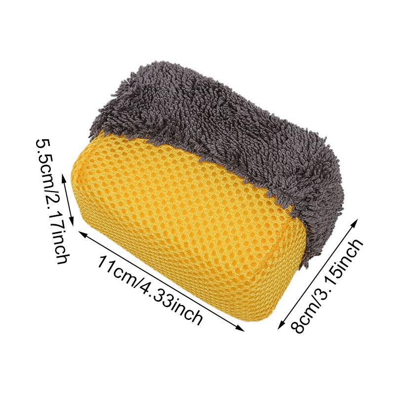 Product Introduction of [Everyday Comfort] 1PC Car & Motorcycle Wash Sponge Brush – Ultra Absorbent, Ergonomic Design For Effortless Vehicle Detailing And Cleaning, Car Cleaning Accessories 0