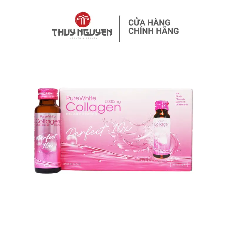 glutathione dạng nước MẪU MỚI] Nước Uống Đẹp Da Girl Glutathion & Vitamin C Dạng Túi Hàn Quốc 1  Hộp 10 Túi