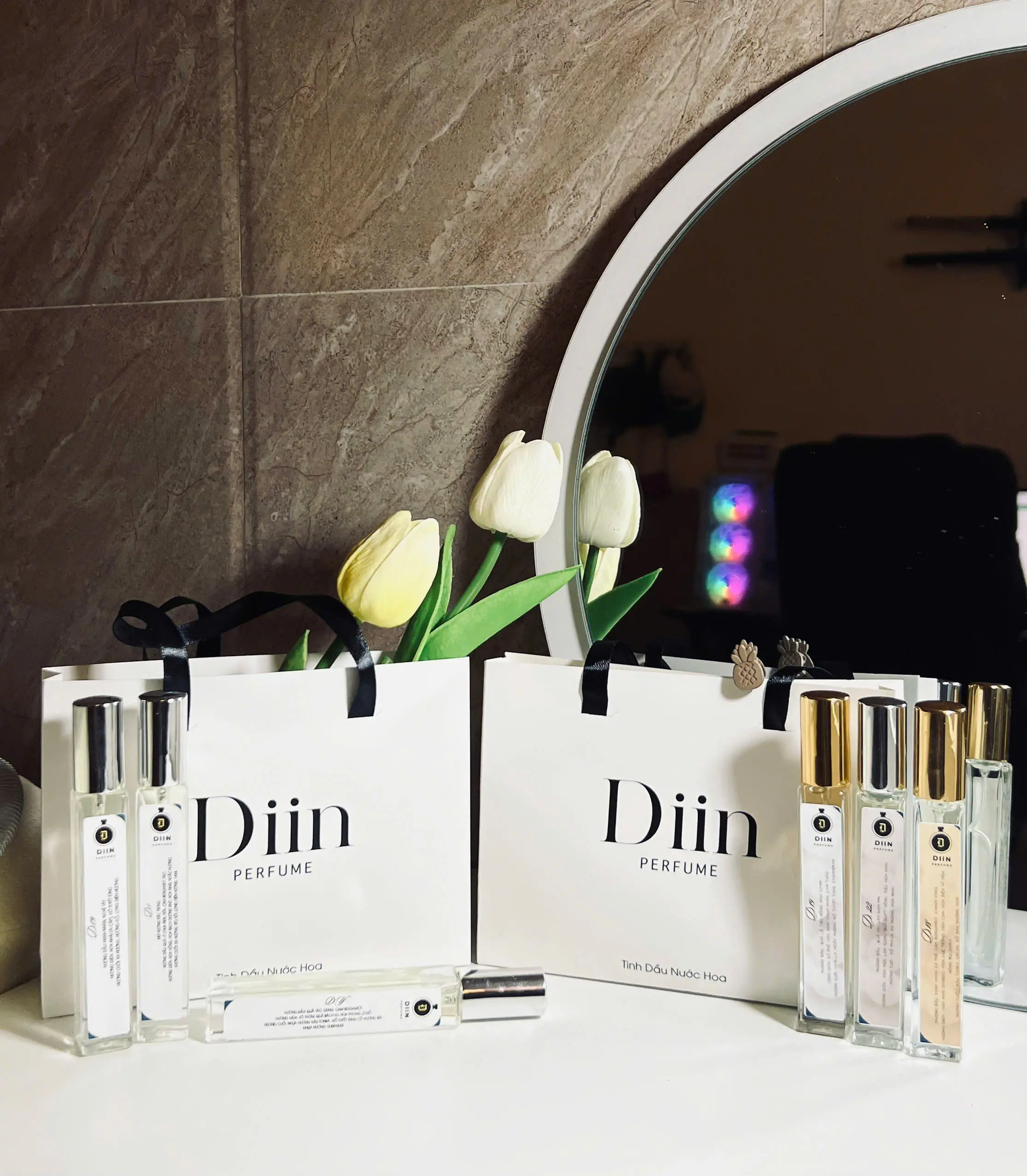 Combo 3 Chai Nước Hoa Cao Cấp, Kèm Hộp Siêu Xịn Của Nhà Diin Perfume - 3 Mùi Sang Trọng Đẳng Cấp Lưu Hương 6 Đến 8 Tiếng
