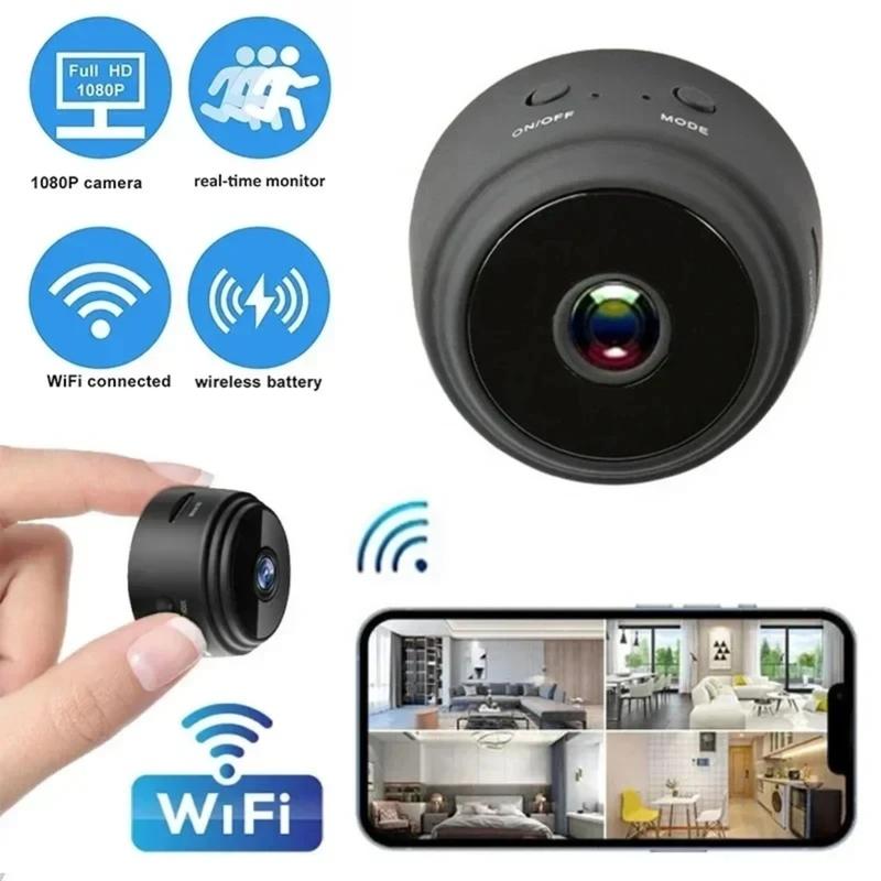 Camera giám sát thông minh Wifi A9 HD Máy quay phim cảm biến Video trên web An toàn gia đình An ninh không dây