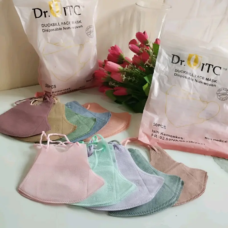 masker duckbill mix isi 50 non box Duckbil 4