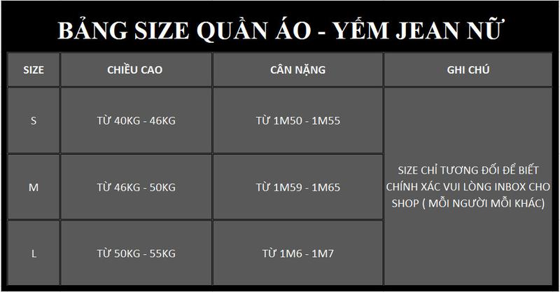 Product Introduction of Yếm jean nữ, Quần yếm jean short nữ phối 2 túi trước siêu đẹp, chữ thêu rách nhẹ mẫu mới quang vinh store 00012 Women 0
