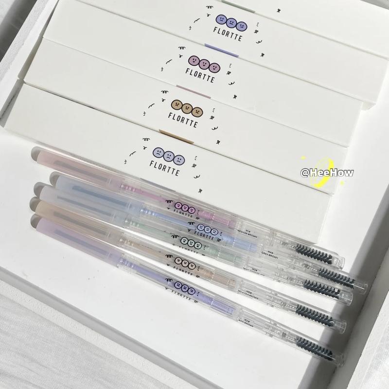 [FLORTTE] Chì kẻ lông mày Flortte (M) thiết kế hai đầu siêu mảnh chống thấm nước