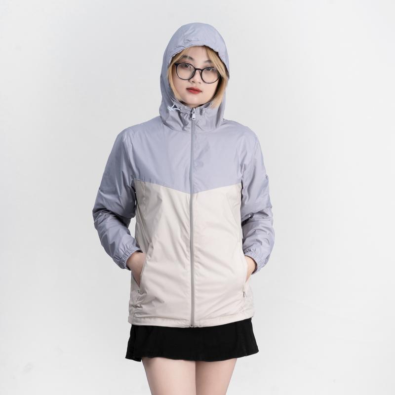 Áo gió nữ FELIX lót lưới siêu nhẹ, mỏng mịn, phối màu nhẹ nhàng 5