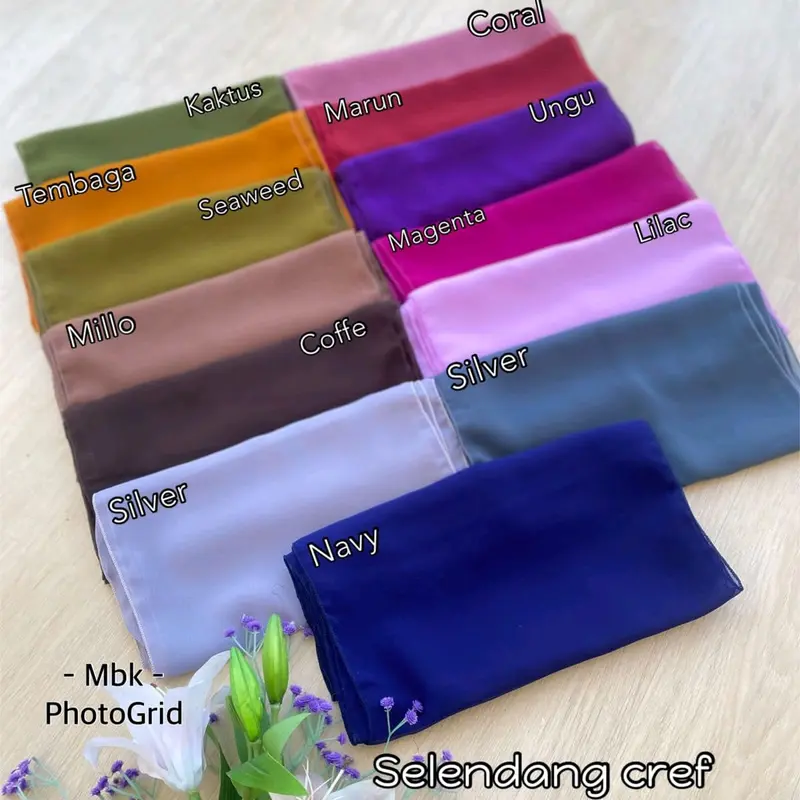 SELENDANG/ikat pinggang bahan nya sifon creff Hitam 5